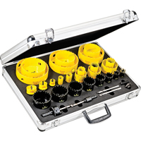 Electrician's Hole Saw Kits, 31 Pieces Southpoint Industrial Supply