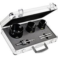 General Purpose Hole Saw Kits, 6 Pieces Southpoint Industrial Supply