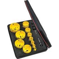 Electrician's Hole Saw Kit, 14 Pieces Southpoint Industrial Supply
