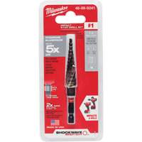 Foret &eacute;tag&eacute; #1 Shockwave Impact Duty, 1/2" - 1-1/8", Incr&eacute;ments de 1/32", Titane Southpoint Industrial Supply