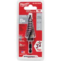 Foret &eacute;tag&eacute; #8 Shockwave Impact Duty, 1/2" - 1", Incr&eacute;ments de 1/16", Titane Southpoint Industrial Supply