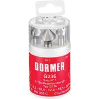 Jeu de fraises coniques 90°, 6 morcea Southpoint Industrial Supply