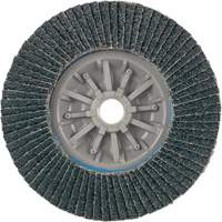 Long Life C-Trim Flap Disc, 4-1/2" x 5/8"-11, Type 27, 40 Grit, Zirconia Alumina Southpoint Industrial Supply