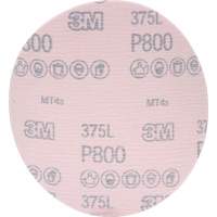 Hookit 375L Film Disc, 6" Dia., P800 Grit, Aluminum Oxide Southpoint Industrial Supply