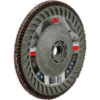 Disque &agrave; lamelles &agrave; changement rapide 769F, 5" x 5/8"-11, Type 29, Grain 120+, C&eacute;ramique Southpoint Industrial Supply