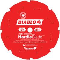 HardieBlade Cutting Saw Blade, 12", 8 Teeth, Fibre Cement Use Southpoint Industrial Supply