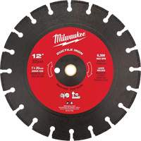 Circular Saw Blade, 12", Ductile Iron Use Southpoint Industrial Supply