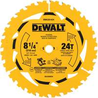 Ripping Circular Saw Blade, 8-1/4", 40 Teeth, Wood Use Southpoint Industrial Supply