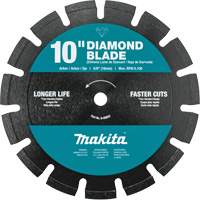 Lame diamant&eacute;e, segment&eacute;e, double usage Southpoint Industrial Supply