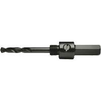 Round Shank Hole Saw Mandrel, 9/16" - 1-3/16", 3/8" Shank Southpoint Industrial Supply