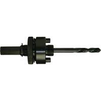 Round Shank Hole Saw Mandrel, 1-1/4" - 6", 3/8" Shank Southpoint Industrial Supply