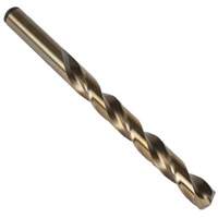 Forets courts, Acier rapide au cobalt, #1, 3-7/8" lo, 2-5/8" Cannelure, 135° Angle Southpoint Industrial Supply