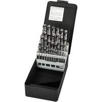 Stub Length Drill Bit Set, 29 Pieces, High Speed Steel Southpoint Industrial Supply