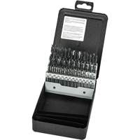 Stub Length Drill Bit Set, 60 Pieces, High Speed Steel Southpoint Industrial Supply