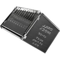 Jobber Length Drill Bit Set, 20 Pieces, High Speed Steel Southpoint Industrial Supply