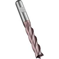 Square End Mill, 5 mm Dia., 68 mm L, 4 Flutes, 6 mm Shank, High Speed Cobalt Southpoint Industrial Supply