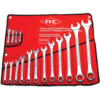 ICW-16M ITC&reg; Professional Raised Panel Wrench Set, Combination, 16 Pieces, Metric Southpoint Industrial Supply