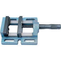 DPV-4U Heavy-Duty Drill Press Vise, 4" Jaw Width, 1-3/16" Throat Depth Southpoint Industrial Supply