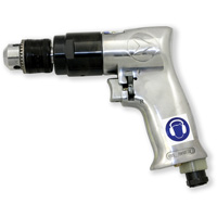 ADX380R Perceuse pneumatique r&eacute;versible, 4 pi³/min, 1/4" NPT, 86,8 dBA, 3/8" mandrin, Avec cl&eacute; Southpoint Industrial Supply