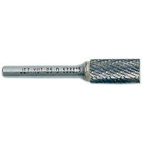 End-Cut Cylindrical Burr, 1/2" Dia., 1/4" Shank, 1" Depth of Cut Southpoint Industrial Supply