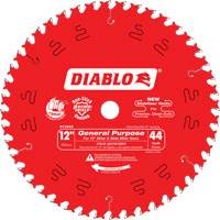 Saw Blades - General Purpose, 12", 44 Teeth, Wood Use Southpoint Industrial Supply