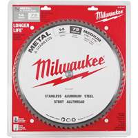 Endurance&reg; Circular Saw Blade, 14", 72 Teeth, Metal Use Southpoint Industrial Supply
