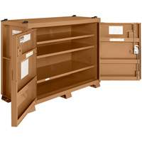 Monster Box Cabinet, Steel, 52 Cubic Feet, Beige Southpoint Industrial Supply