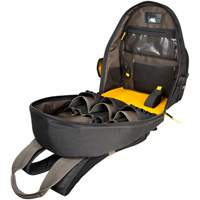 Techgear 53-Pocket Tool Backpack, 16" L x 13-1/4" W, Black, Polyester Southpoint Industrial Supply