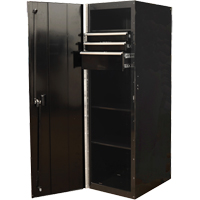 Armoire lat&eacute;rale s&eacute;rie RX, 3 tiroirs, 19" la x 25" p x 61" h, Noir Southpoint Industrial Supply