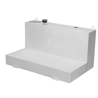 R&eacute;servoir de transfert pour carburant en acier, Acier, Capacit&eacute; 100 gal., Blanc Southpoint Industrial Supply