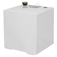 Steel Fuel Transfer Tank, Steel, 50 gal. Capacity, White TEQ718 | Southpoint Industrial Supply