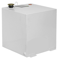 Steel Fuel Transfer Tank, Steel, 50 gal. Capacity, White TEQ718 | Southpoint Industrial Supply