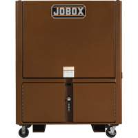 Field Office Jobsite Box, 33" W x 63" D x 80" H, Steel, Red Southpoint Industrial Supply