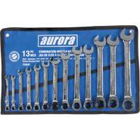 Fixed Head Wrench Set, 13 Pieces, Imperial Southpoint Industrial Supply