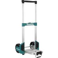 Trolley for Interlocking Cases, 11" W x 12" L, 276 lbs. Cap., Rubber Wheels TEQ908 | Southpoint Industrial Supply