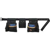 Ceinture &agrave; outils combin&eacute;e de luxe, Polyester, Noir Southpoint Industrial Supply
