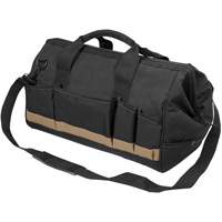 Sac &agrave; outils MEGAMOUTH, Polyester, 25 pochettes, Noir Southpoint Industrial Supply