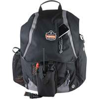 Arsenal<sup>®</sup> 5143 Tool Backpack, 15" L x 8" W, Black, Polyester TEQ974 | Southpoint Industrial Supply