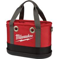 Sac ovale a&eacute;rien utilitaire, Nylon balistique, 14 pochettes, Noir/Rouge Southpoint Industrial Supply