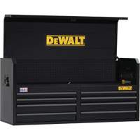 Tool Chest, 51-1/2" W, 8 Drawers, Black Southpoint Industrial Supply