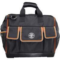 Sac &agrave; outils avec grande ouverture Tradesman Pro, Nylon balistique, 42 pochettes, Noir Southpoint Industrial Supply