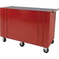 Industrial Tool Cart, 12 Drawers, 56" W x 24-1/2" D x 38-1/8" H, Red Southpoint Industrial Supply