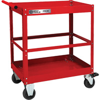 PRO+ Series Heavy-Duty Utility Cart, 2 Tiers, 30-1/5" x 38-1/3" x 19-1/2" TER129 | Southpoint Industrial Supply