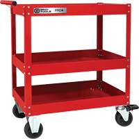 PRO+ Series Heavy-Duty Utility Cart, 3 Tiers, 30-1/5" x 38-1/3" x 19-1/2" TER130 | Southpoint Industrial Supply