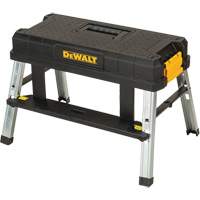 Storage Step Stool, 11-3/5" W x 25-1/5" D x 11-1/3" H, Black Southpoint Industrial Supply