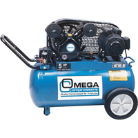 Professional Series Air Compressors, Electric, 16.6 Gal. (20 US Gal), 135 PSI, 115/1 V Southpoint Industrial Supply