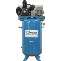 Industrial Series Air Compressors - Vertical Compressors - Two Stage, 66.6 Gal. (80 US Gal) Southpoint Industrial Supply