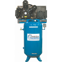 Industrial Series Air Compressors - Vertical Compressors - Two Stage, 66.6 Gal. (80 US Gal) TFA051 | Southpoint Industrial Supply