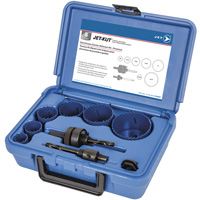 Premium Electrician's Holesaw Kit, 8 Pieces Southpoint Industrial Supply