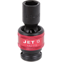 Universal Socket, Impact, 13 mm, 1/2" Drive, 6 Points Southpoint Industrial Supply